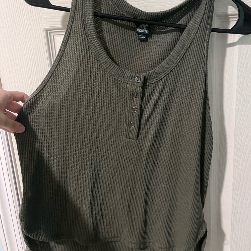 Wild Fable Waffle Tank